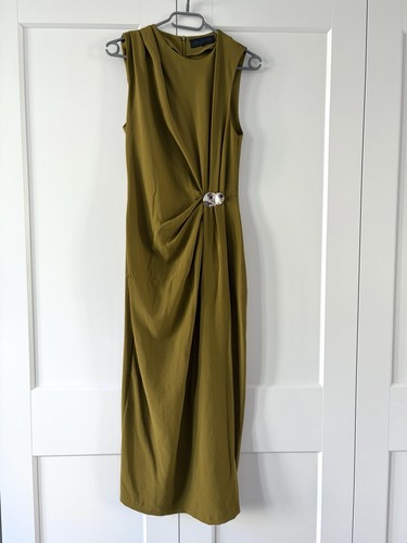Zara khaki grünes fließendes - zara, khaki/grünes