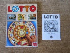 LOTTO Brettspiel Spiel von Jumbo 1983 No. 337 ab 4 Jahren Vintage Top Zustand
