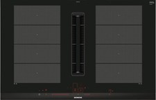 Siemens EX875LX67E iq700 Induktionskochfeld 80cm Facettenschliff mit Dunstabzug