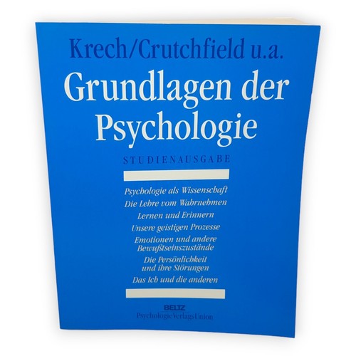Grundlagen der psychologie - grundlagen,