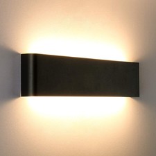 LED Wandleuchte Wandlampe Flur Strahler Licht Up Down Außen/Innen Warmweiß