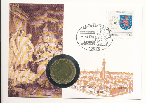Numisbrief johann wolfgang von - numisbrief,
