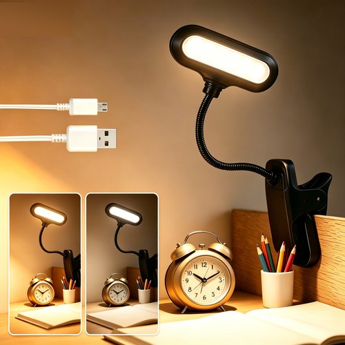 Leselampe bett klemmlampe - klemmlampe, 3