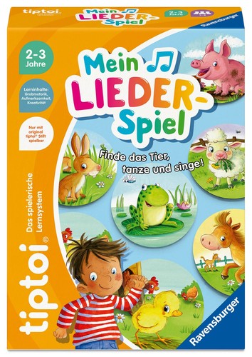 Tiptoi mein lieder - lieder-spiel,