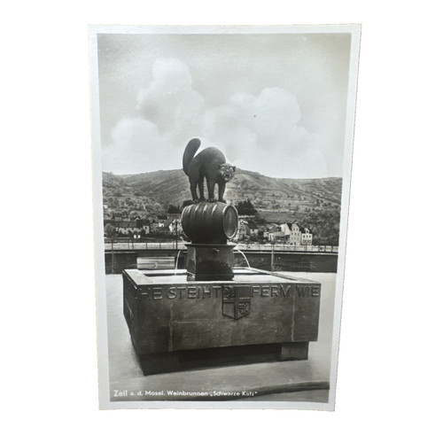 Ansichtskarte postkarte zell - ansichtskarte,