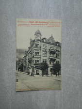 AK Heidelberg Rohrbach Straße Gaststätte HOTEL ALT-HEIDELBERG am Bahnhof 1925