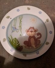 Kinderlampe Deckenleuchte Kinderzimmer Affe Kinderzimmerlampe Baby Leuchte TOP