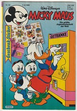 ✪ MICKY MAUS #50/1989 ohne