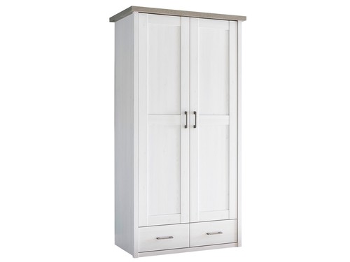Kleiderschrank lebbie pinie - kleiderschrank,