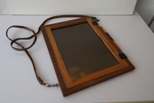 Rarität antik NESTLER 3681 Feldbuchrahmen A4 Holz Klemmbrett  Feld und Baustelle