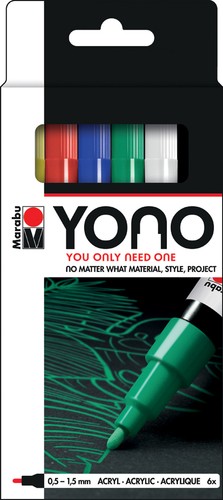 Marabu acrylmarker yono 0 5 - acrylmarker, 0,5