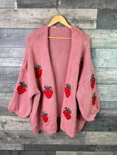 Next Erdbeere Strickjacke Gr