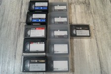 11x VHS-C Camcorder Kassetten