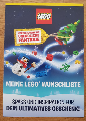 Lego werbung wunschzettel - werbung:,