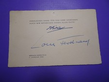 Dankeskarte mit orig