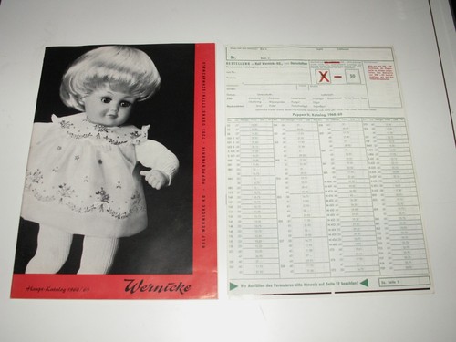 Vintage wernicke puppen - vintage,