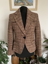 Zara Vintage Wollmix Braun