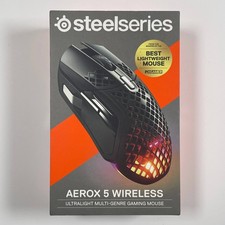 SteelSeries Aerox 5 Wireless - Holey RGB Gaming Maus - Ultraleicht 18K