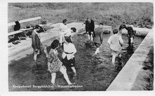 AK Bad Gottleuba-Berggießhübel (01816) Kneippkurort - Wassertretbecken, n. gelau