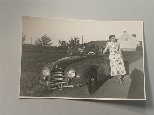 1953 altes foto dkw f91 - altes,