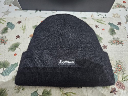 Supreme mohair beanie black - mohair,