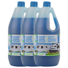 Toilettenflüssigkeit 6 Liter für Chemietoilette Wohnwagen Boote Abwassertanks