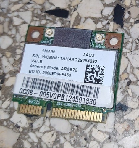 Atheros ar5b22 pci express - ar5b22,