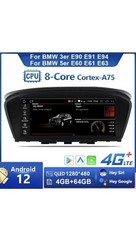 für BMW E60 E61 E90 E91 CCC 8.8'' Android 12.0 Autoradio CarPlay 8Core GPS Navi