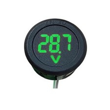 Led digital voltmeter - led,