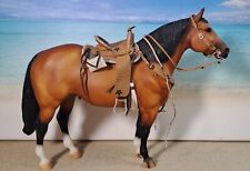 Westernsattel Western Tack für Resin Breyer Stone Modellpferde model horse
