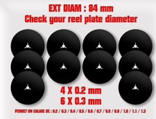 10er SET KEILE / REEL SPACER /