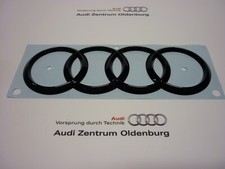 Original Audi Ringe "black