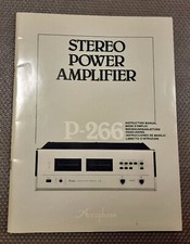 ⭐️⭐️⭐️ Accuphase P-266  Bedienungsanleitung ⭐️⭐️⭐️