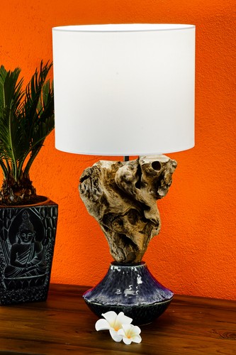 Treibholz lampe schwemmholz - lampe,