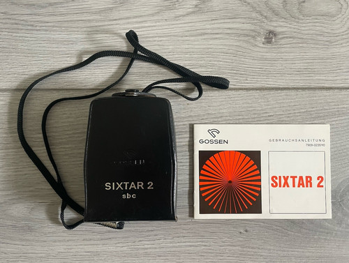 Gossen sixtar sbc analog - gossen,