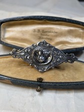 Brosche Silber Historismus