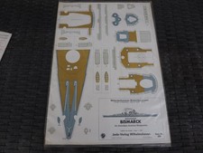 Jade Verlag Wilhelmshaven Kartonbaumodell, OVP, Neu, Bismarck