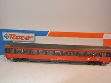 ++ E45 H0 Roco 44316 1:100 EC-Personenwagen Eurofima 2.Kl. ÖBB KK NEM NEUzustand