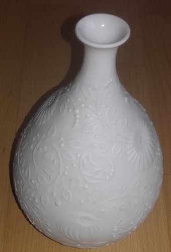 Vase weiss bisquit - bisquit, porzellan