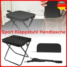 Faltbarer Campinghocker Klapphocker Kleiner Klappstuhl Hocker für Heimzug Freien