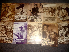 10 Western Filmprogramme IFB DNF - Konvolut