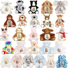 Mumbles Kuscheltier mit Foto / Motiv bedruckt Plüschtier Stofftier Schmusetier