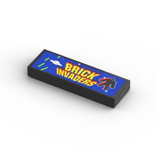 Brick invaders arcade machine - brick,