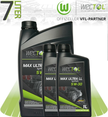 Wectol motoröl 5w30 max - 5w30, ultra