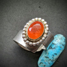 Vintage Designer Ring Silber