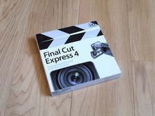 Final Cut Express 4 Installations-DVD Software Schnittprogramm