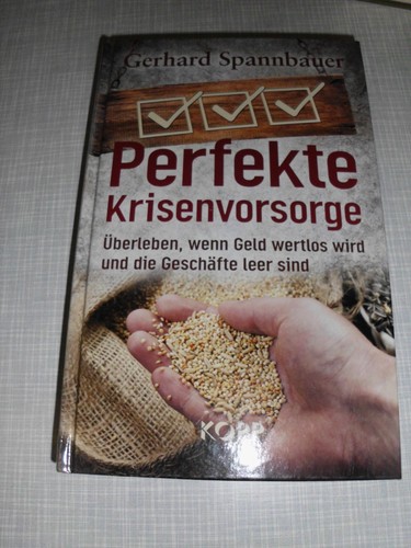 Buch perfekte krisenvorsorge - buch,