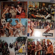 "Das war Buffalo Bill"- Sammlerkarte Bild Nr.  44,42,66,64,62,63 zum GLORIA-Film
