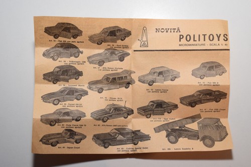 A80 politoys original - 1:43,