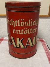 URALTE GROSSE BLECHDOSE KAKAO